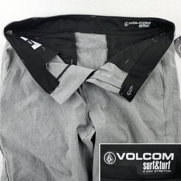 Volcom Kerosene Hybrid Shorts Surf Turf 4 Way Stretch Men "31" Real 32 Waist NWT - Picture 6 of 11